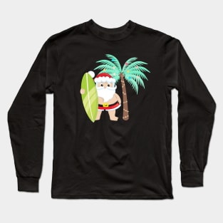 Summer Santa Long Sleeve T-Shirt